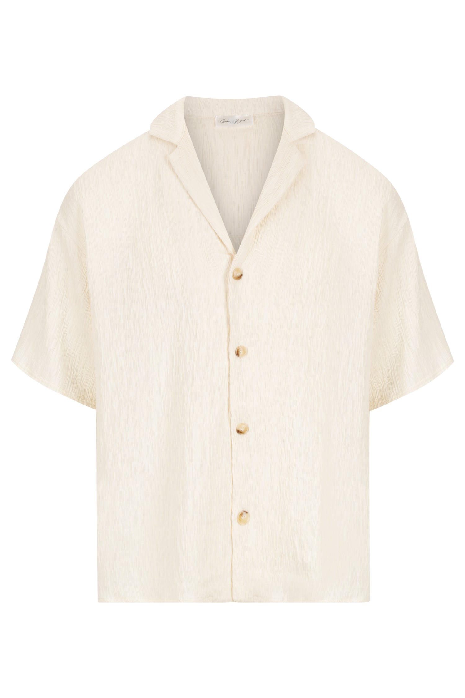 Beige Textured Shirt – ST. KOA