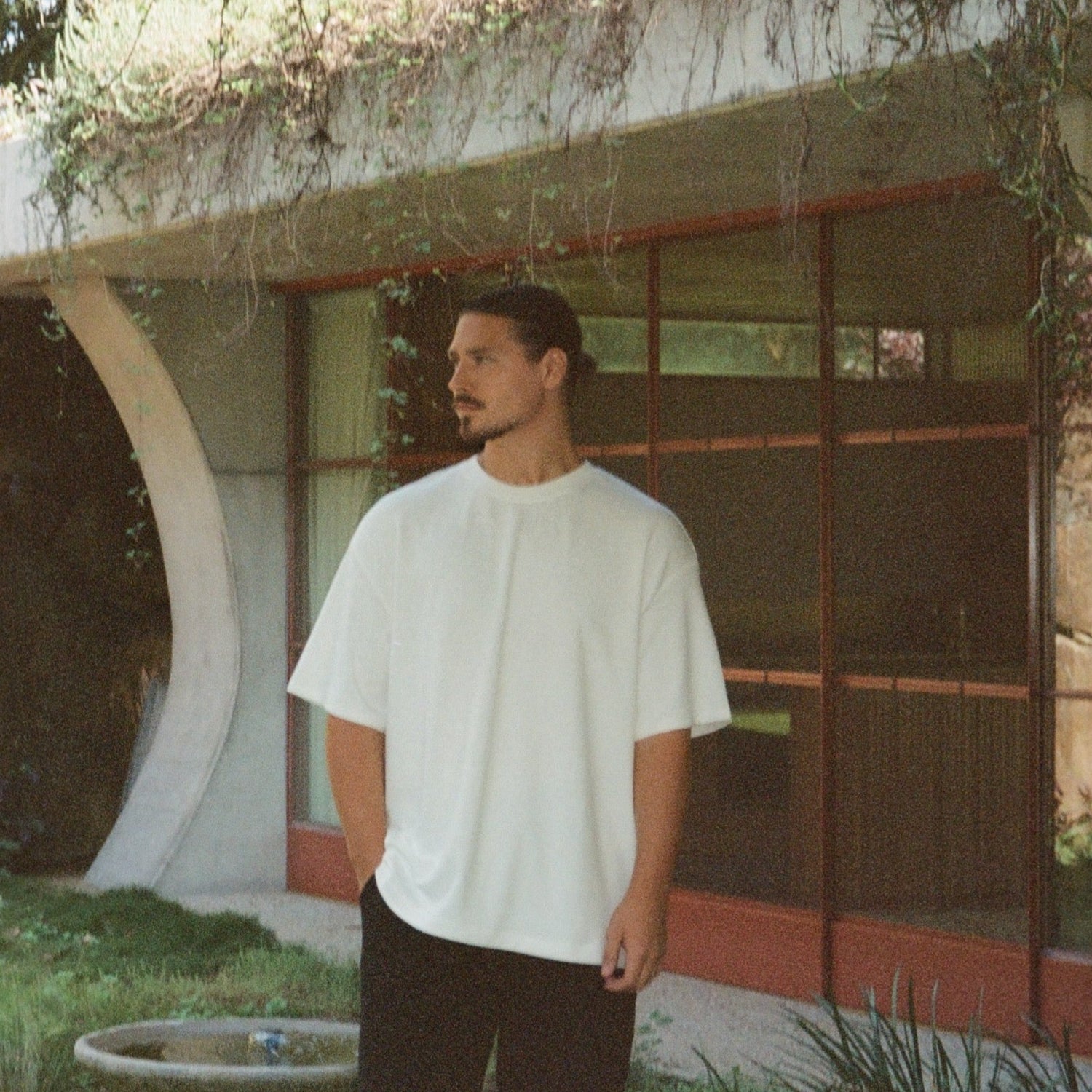 White Oversized Tee